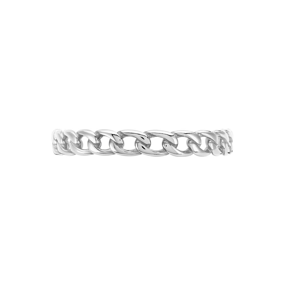 Bague Ancone Argent Blanc - Bijoux fantaisie Femme | Marc Orian