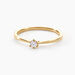 Bague Solitaire Athena Or Jaune Diamant