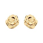 Boucles D'oreilles Puces Fioralba Plaqu&eacute; Or Jaune - Puces Femme | Marc Orian