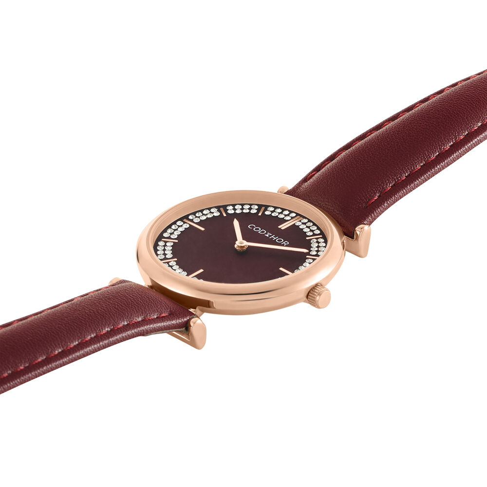 Montre Codhor Nidia Bordeaux - Montres étanches Femme | Marc Orian