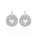 Boucles D'oreilles Pendantes Ivany Argent Blanc Oxyde De Zirconium - Pendantes Femme | Marc Orian