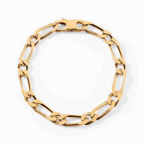 Bracelet Cameron Plaqu&eacute; Or Jaune - Bracelets mailles Femme | Marc Orian