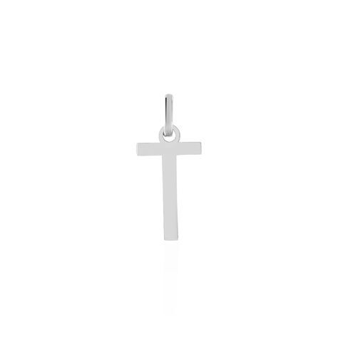 Pendentif Ionia Lettre Or Blanc - Pendentifs Famille | Marc Orian