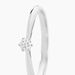 Bague Solitaire Veronika Or Blanc Diamant - Parures de mariage Femme | Marc Orian