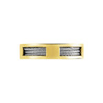 Bague Phebus Him Classique Acier Jaune - Bijoux fantaisie Homme | Marc Orian