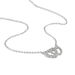 Collier Annae Argent Blanc Oxyde De Zirconium - Colliers avec pierres Femme | Marc Orian