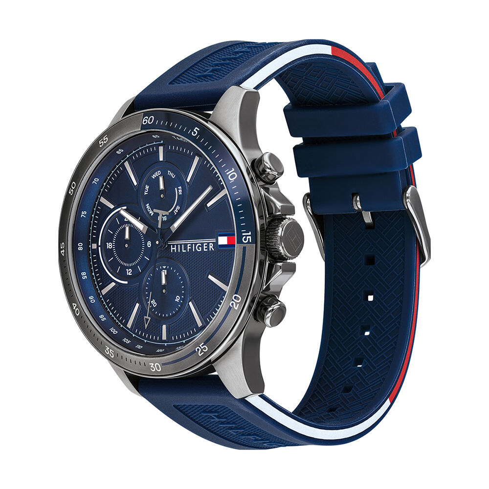 Tommy hilfiger montre homme bleu clearance