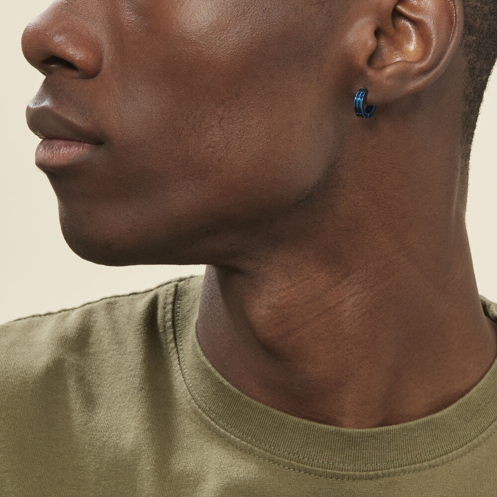 Créoles Jourdan Tilos Acier Bleu - Créoles Homme | Marc Orian