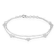 Bracelet Vienna Argent Blanc - Bracelets chaînes Femme | Marc Orian