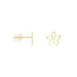 Boucles D'oreilles Puces Dacre Or Jaune - Puces Femme | Marc Orian