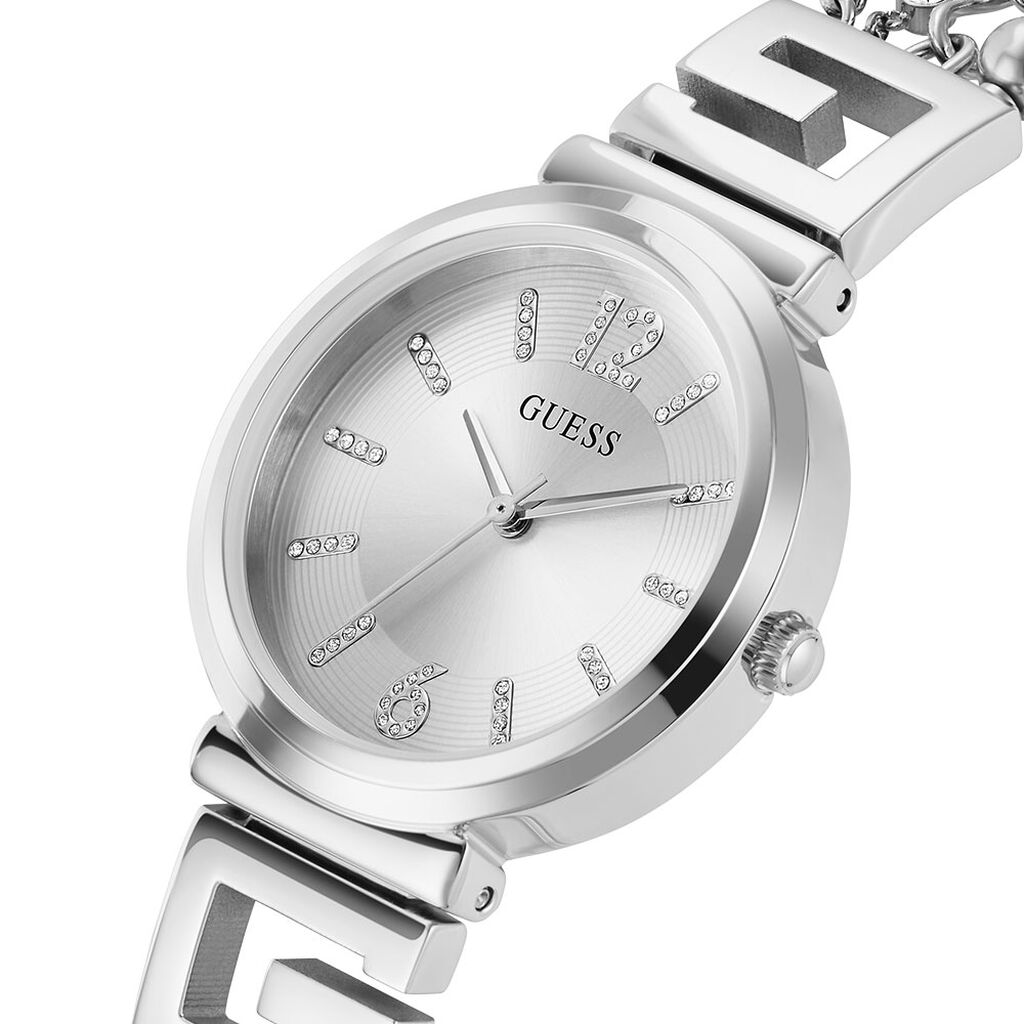 Montre Guess G Cluster Argenté - Montres classiques Femme | Marc Orian