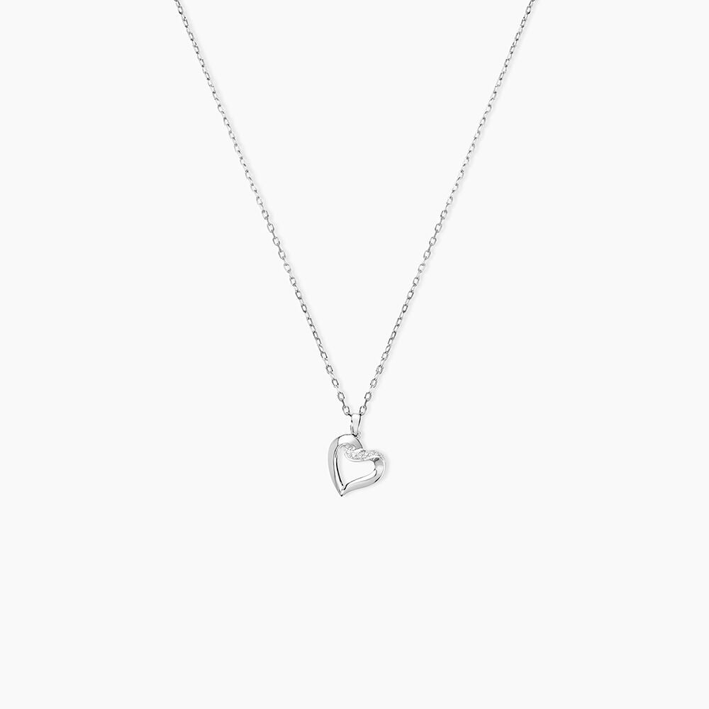 Collier Kaina Or Blanc Diamant - Colliers avec pierres Femme | Marc Orian