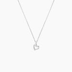 Collier Kaina Or Blanc Diamant - Colliers avec pierres Femme | Marc Orian