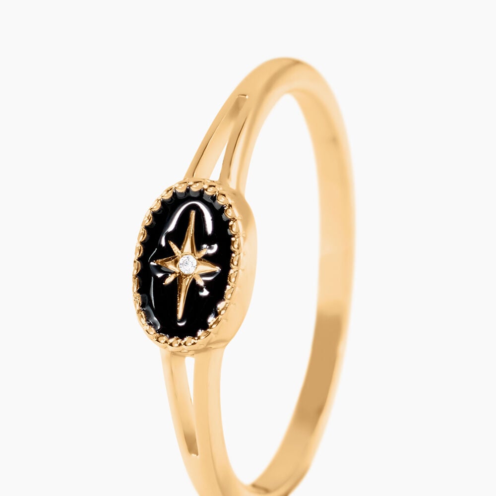 Bague Alerya Plaqu&eacute; Or Jaune Oxyde De Zirconium - Bijoux fantaisie Femme | Marc Orian