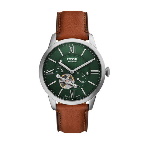 Montre Fossil Townsman Vert - Montres automatiques Homme | Marc Orian