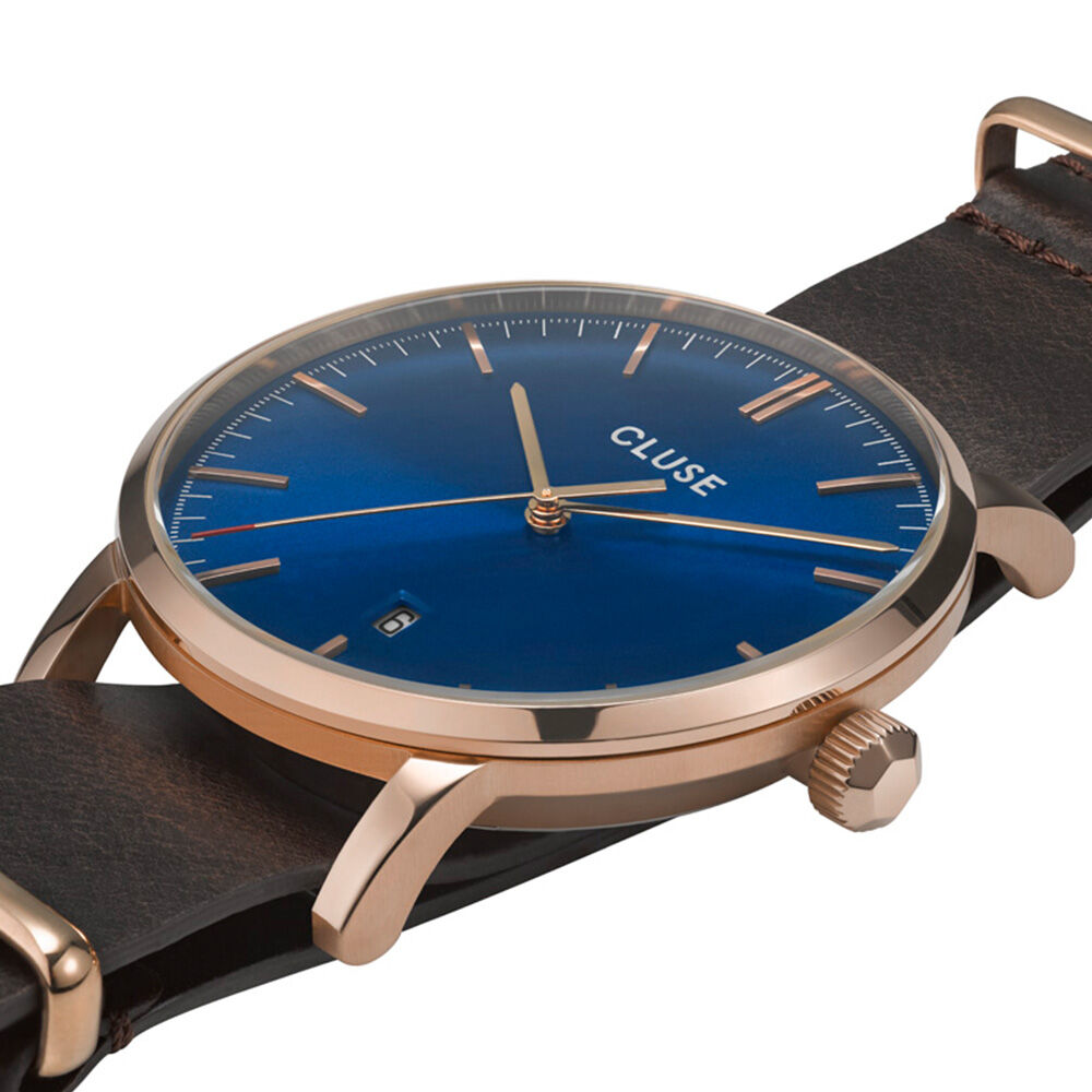 Montre Cluse Aravis Bleu - Montres &eacute;tanches Homme | Marc Orian