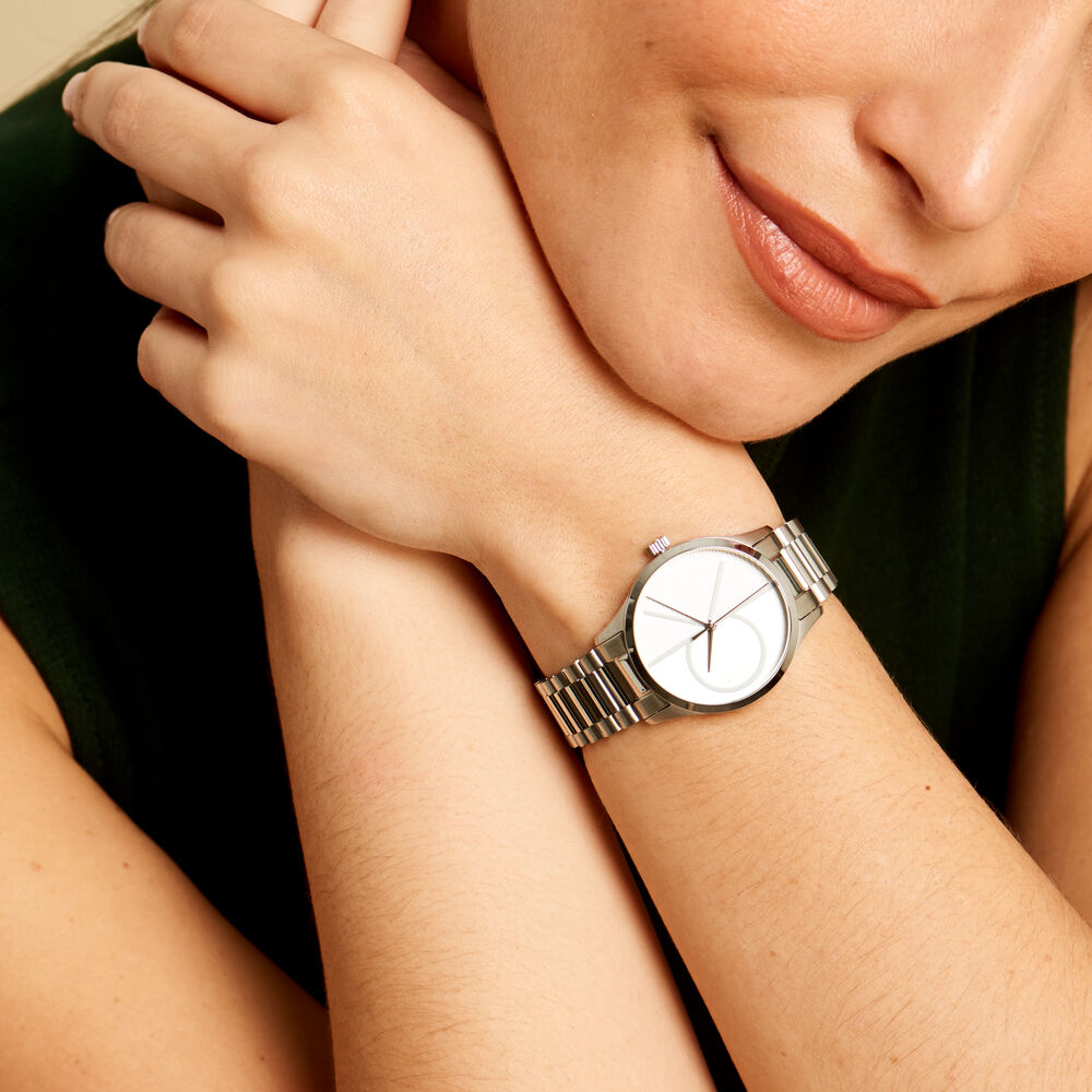Montre Calvin Klein Iconic Argenté - Montres étanches Femme | Marc Orian