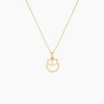 Pendentif Ilies Hibou Or Jaune - Pendentifs Femme | Marc Orian