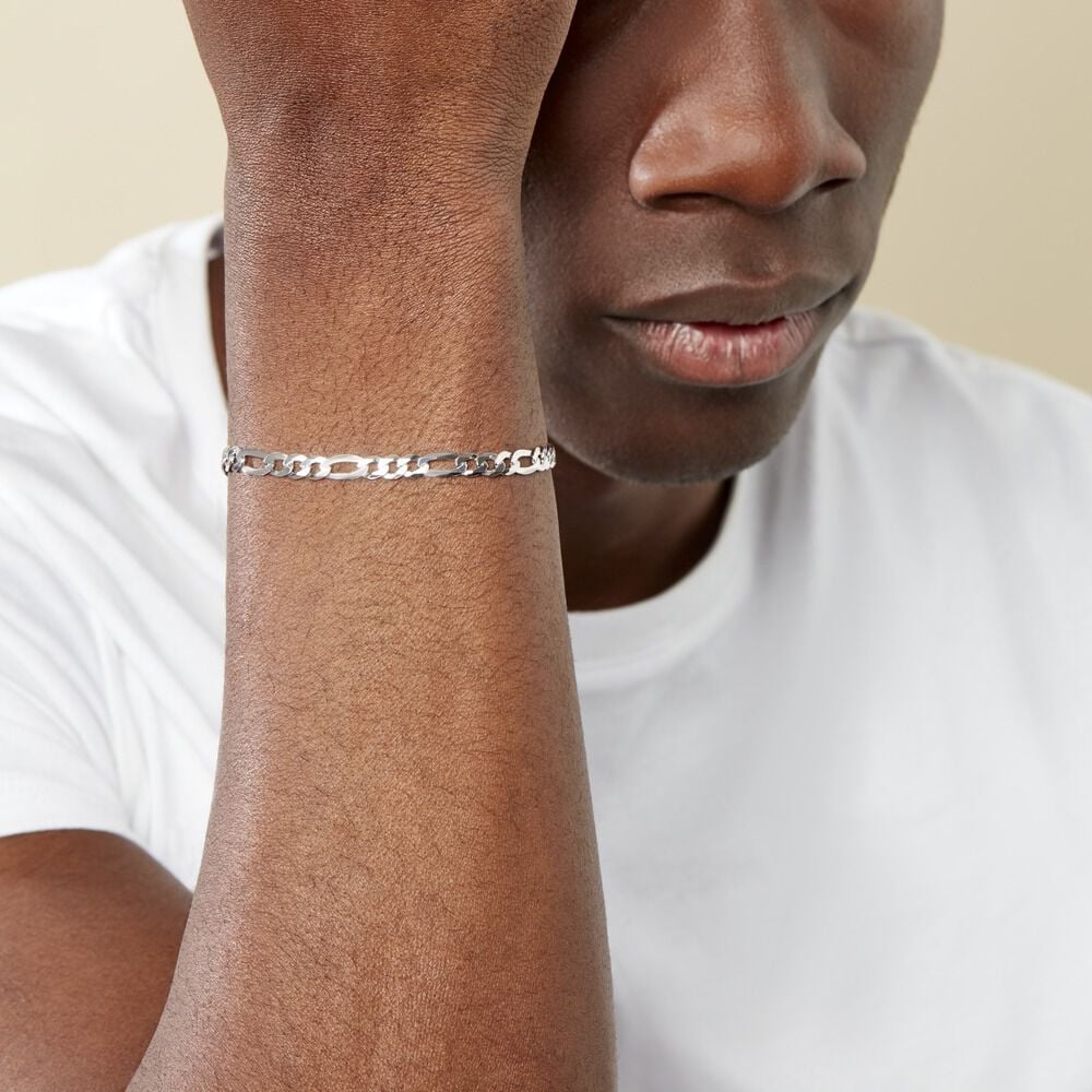 Bracelet Maille Argent Vivian - Bracelets mailles Homme | Marc Orian