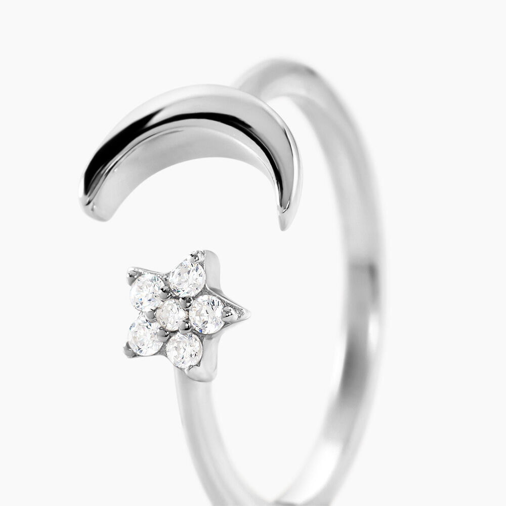 Bague Feeria Argent Blanc Oxyde De Zirconium - Bijoux fantaisie Femme | Marc Orian