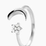 Bague Feeria Argent Blanc Oxyde De Zirconium - Bijoux fantaisie Femme | Marc Orian