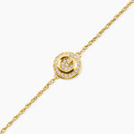 Bracelet Guess G Crystal Acier Jaune Oxyde De Zirconium - Bracelets Medailles Femme | Marc Orian