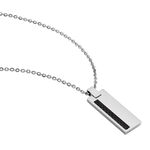 Collier Acier Bicolore - Colliers fantaisie Homme | Marc Orian