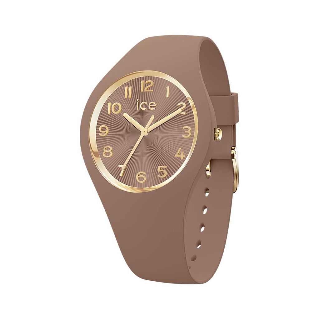 Montre Ice Watch Ice Champagne Marron - Montres &eacute;tanches Femme | Marc Orian