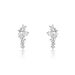 Boucles D'oreilles Puces Eden Argent Blanc Oxyde De Zirconium - Puces Femme | Marc Orian