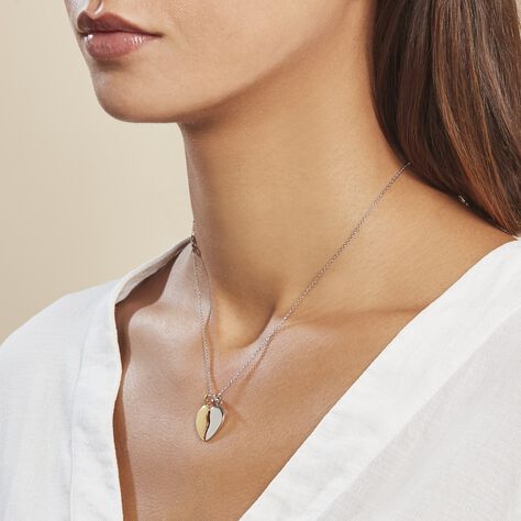 Pendentif Marie-stephanie Plaqué Or Bicolore - Pendentifs Femme | Marc Orian