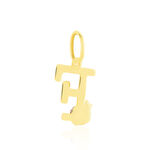 Pendentif Helidie Coccinelle Lettre Or Jaune - Pendentifs Enfant | Marc Orian