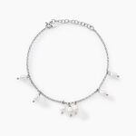 Bracelet Didem Argent Blanc Perle De Culture - Bracelets fantaisie Femme | Marc Orian