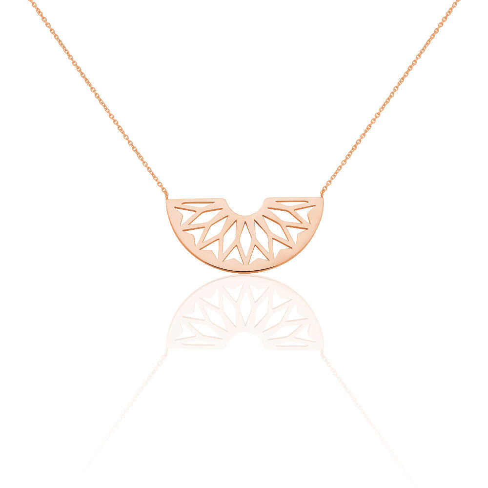 Collier Auxane Acier Rose - Colliers fantaisie Femme | Marc Orian
