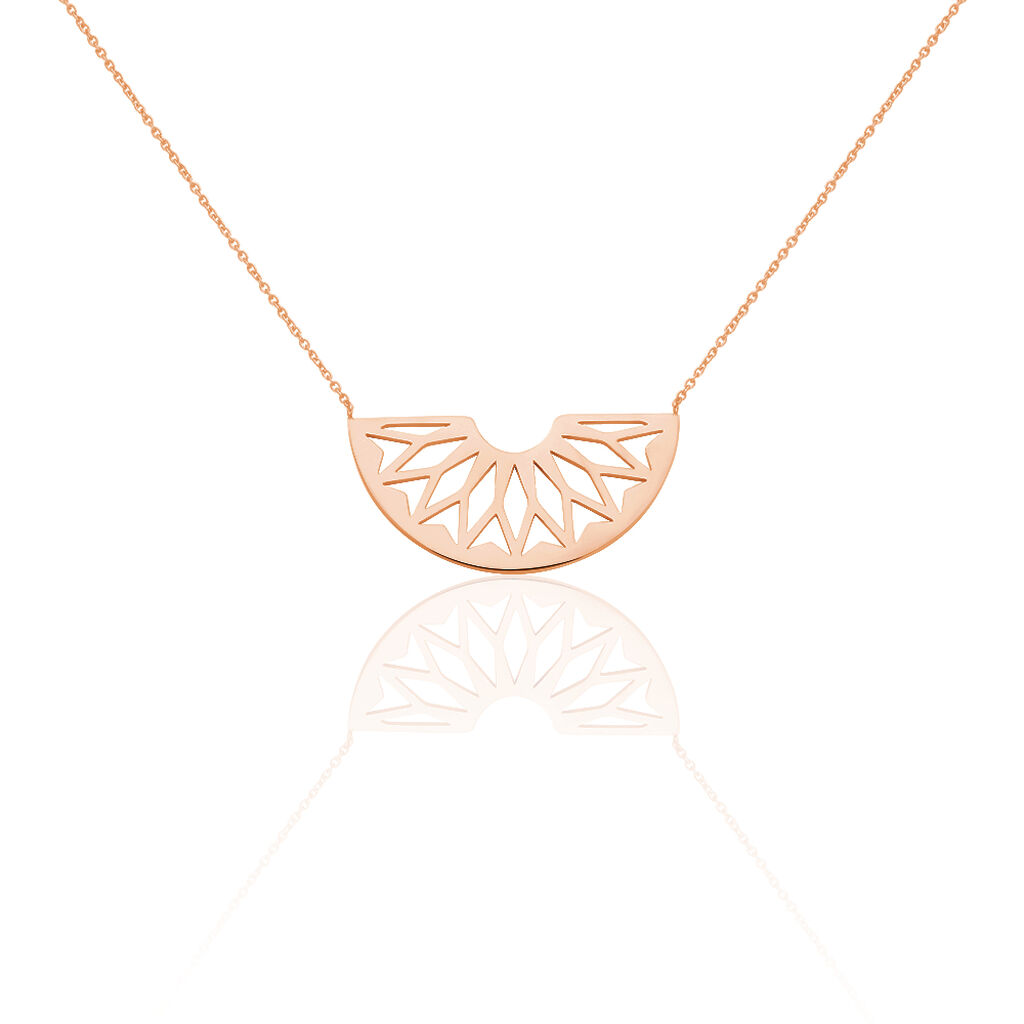 Collier Auxane Acier Rose - Colliers fantaisie Femme | Marc Orian
