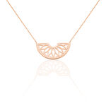 Collier Auxane Acier Rose - Colliers fantaisie Femme | Marc Orian