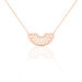 Collier Auxane Acier Rose - Colliers fantaisie Femme | Marc Orian
