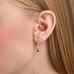 Boucles D'Oreilles Pendantes Fedelina Argent Dor&eacute; A L'Or 750/1000 - Pendantes Femme | Marc Orian