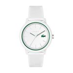 Montre Lacoste 12.12 Blanc - Montres &eacute;tanches Homme | Marc Orian