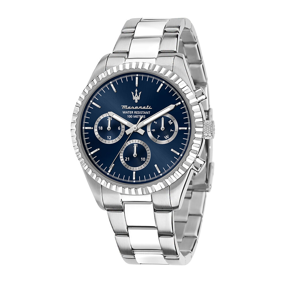 Montre Maserati Competizione Bleu - Montres &eacute;tanches Homme | Marc Orian