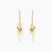 Boucles D'oreilles Pendantes Fee Or Jaune - Pendantes Femme | Marc Orian