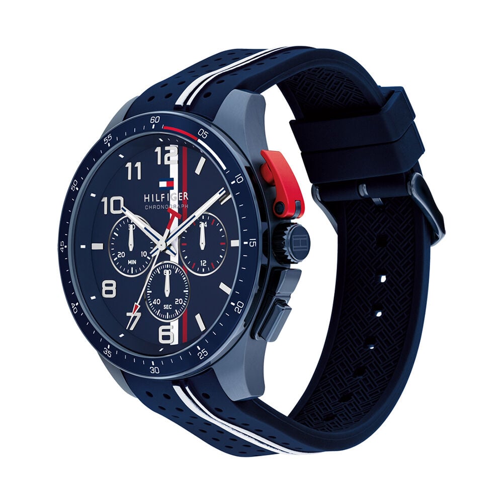 Montre Tommy Hilfiger Bank Bleu - Fête des pères Homme | Marc Orian