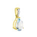 Pendentif Or Jaune Gorgel Topaze Oxydes De Zirconium - Pendentifs Femme | Marc Orian