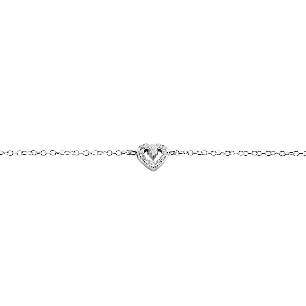 Bracelet Argent Gautiere Oxydes De Zirconium - Bracelets chaînes Femme | Marc Orian