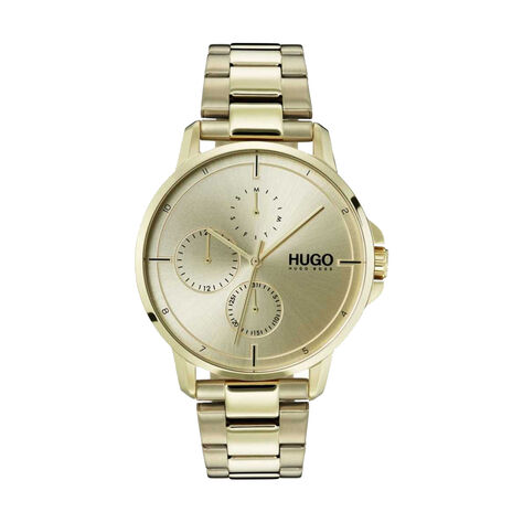 Montre Hugo Focus Champagne - Montres étanches Homme | Marc Orian