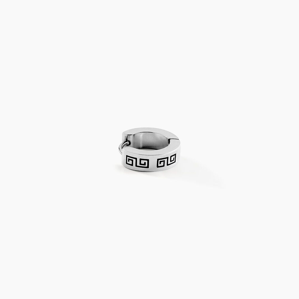 Cr&eacute;ole Unitaire Helgo Acier Bicolore - Piercings d'oreilles Homme | Marc Orian