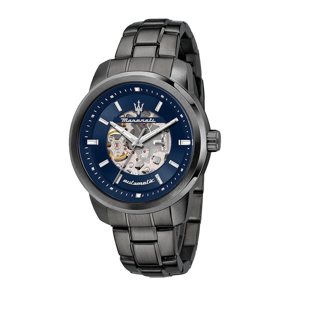 Montre Maserati Successo Auto Bleu - Montres automatiques Homme | Marc Orian