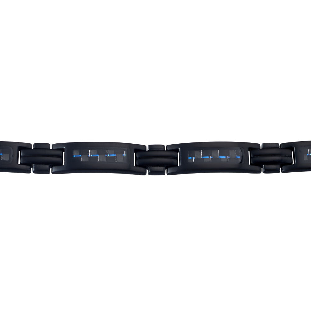 Bracelet Phebus Him Felipe Acier Noir - Bracelets Homme | Marc Orian