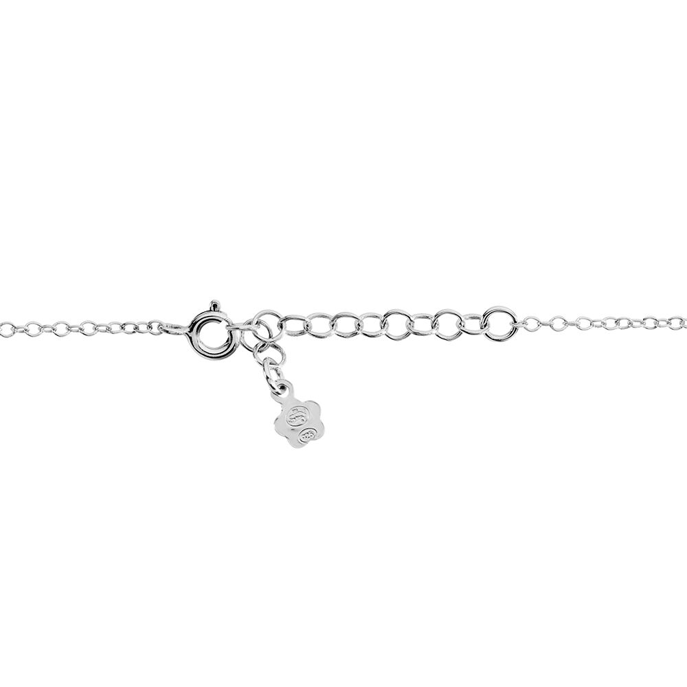 Bracelet Blandine Argent Blanc - Bracelets chaînes Femme | Marc Orian