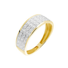 Bague Morjana Or Jaune Oxyde De Zirconium - Bagues Femme | Marc Orian