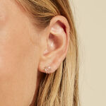 Boucles D'oreilles Puces Soleil Eternel Or Jaune - Puces Femme | Marc Orian